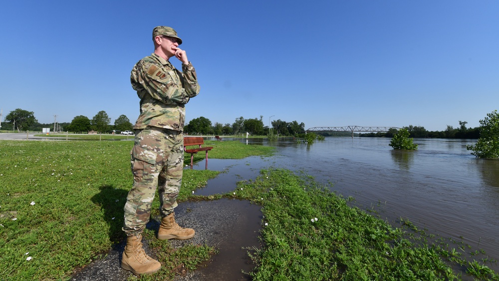 Offutt proactive against potential flood waters