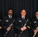 US Navy Band Clarinet Quartet Performs for Students