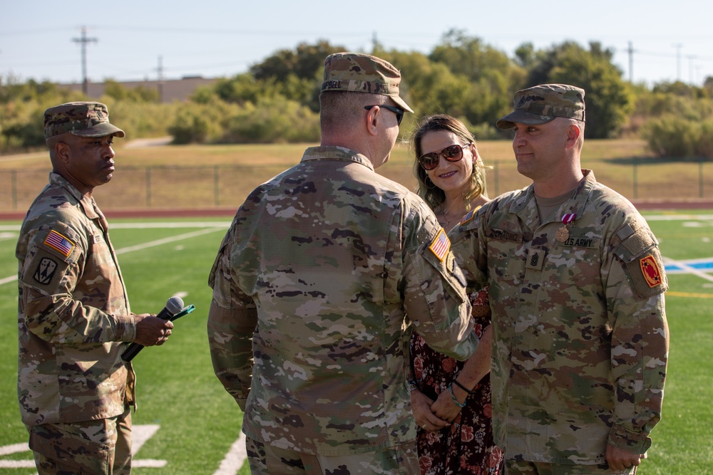 1st Battalion, 62nd Air Defense Artillery Regiment Change of Responsibility Ceremony