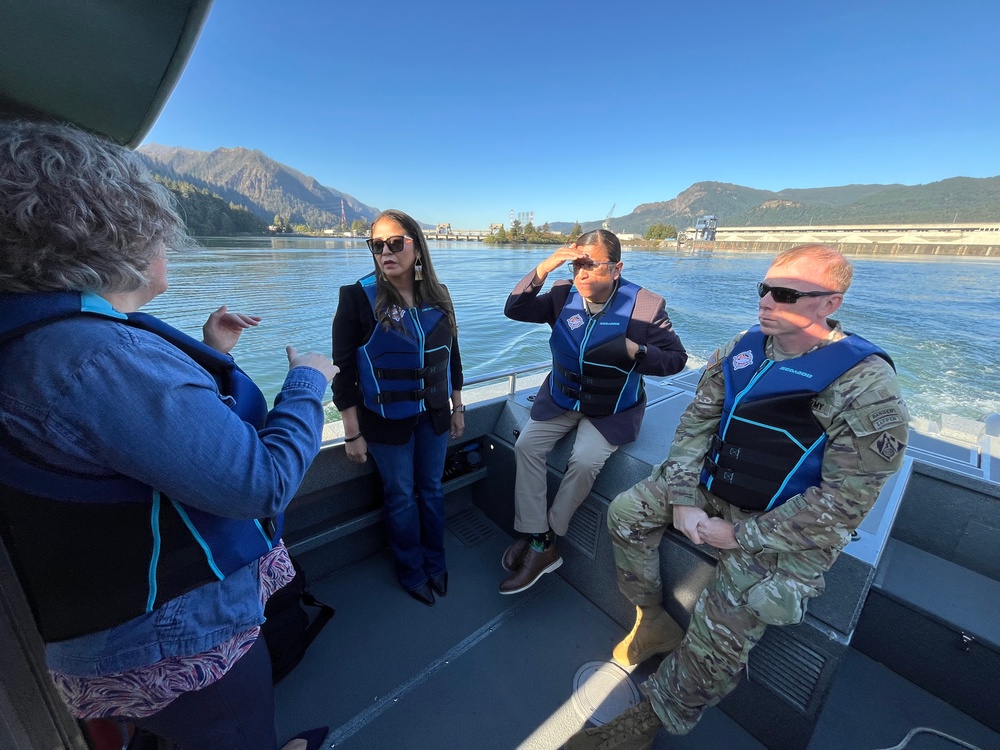 BG Hannan views Tribal fishing sites