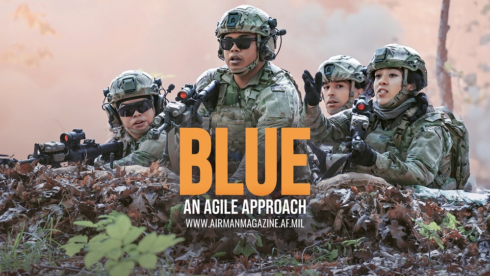 Blue An Agile Approach Poster