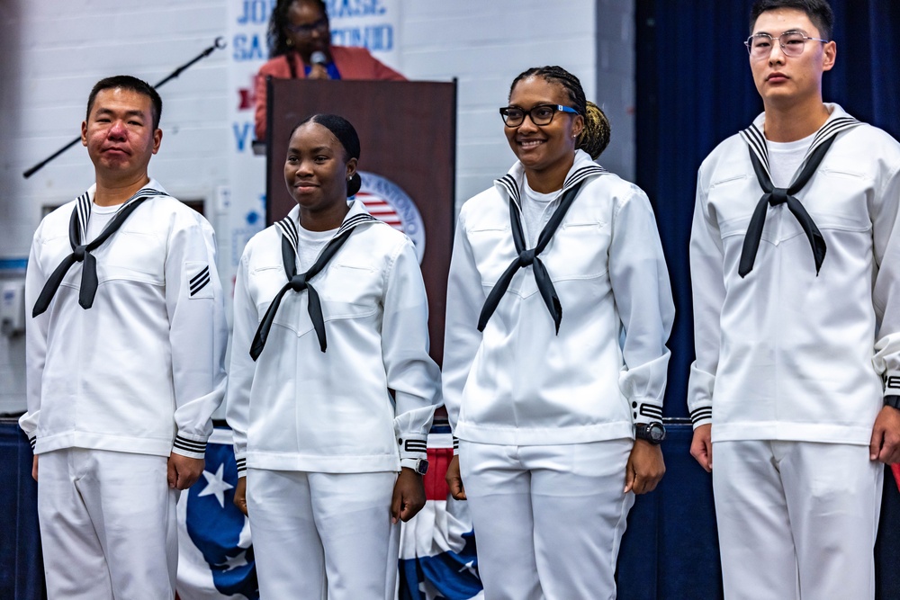 Joint Base San Antonio hosts naturalization ceremony for Sailors