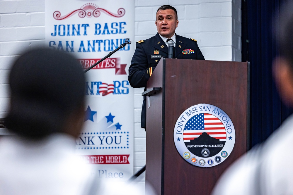 Joint Base San Antonio hosts naturalization ceremony for Sailors