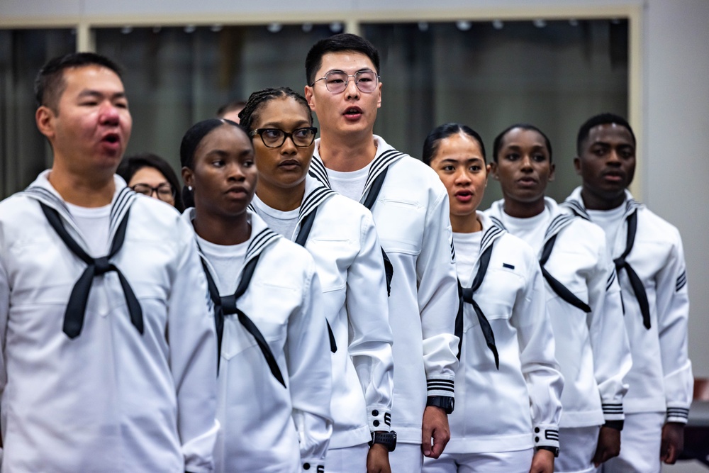 Joint Base San Antonio hosts naturalization ceremony for Sailors