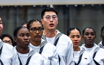 Sailors embrace their American Dream at naturalization ceremony