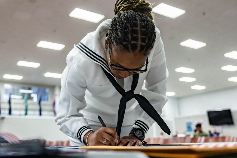 Joint Base San Antonio hosts naturalization ceremony for Sailors