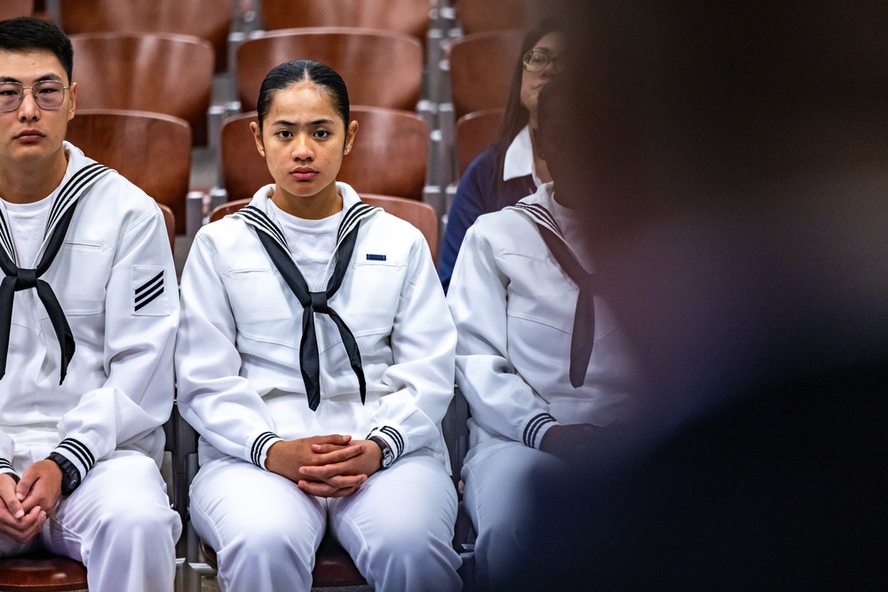 Joint Base San Antonio hosts naturalization ceremony for Sailors