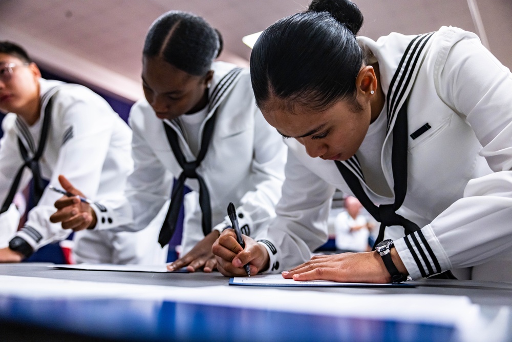 Joint Base San Antonio hosts naturalization ceremony for Sailors