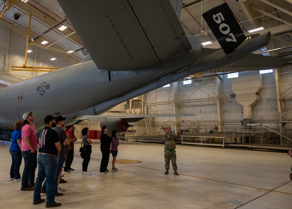 Great Plains Technology Center Tours the 507th ARW