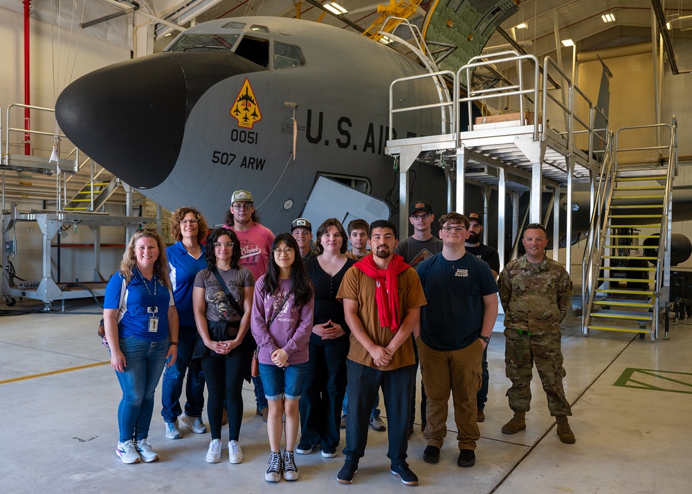 Great Plains Technology Center Tours the 507th ARW