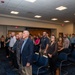 U.S. Air Force Research Lab team members gather for an all-call event.