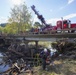 Hurricane Helene Recovery Operation in Haywood County, NC