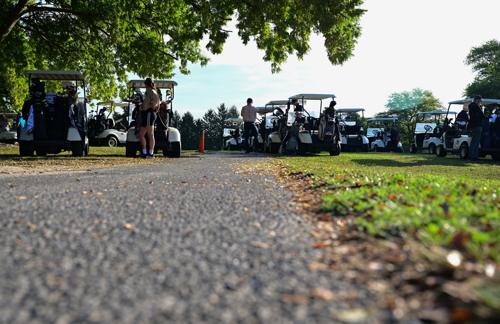 Team Dover tees off at the 2024 Bluesuiters Golf Tournament