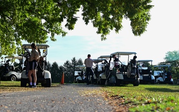 Team Dover tees off at the 2024 Bluesuiters Golf Tournament