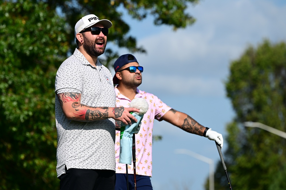 Team Dover tees off at the 2024 Bluesuiters Golf Tournament