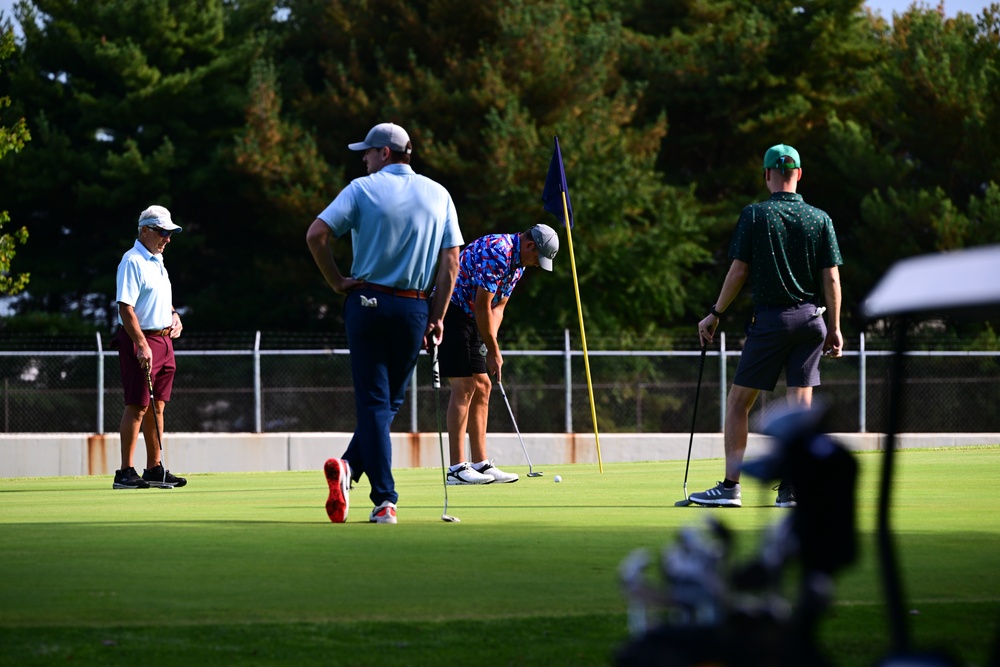 Team Dover tees off at the 2024 Bluesuiters Golf Tournament