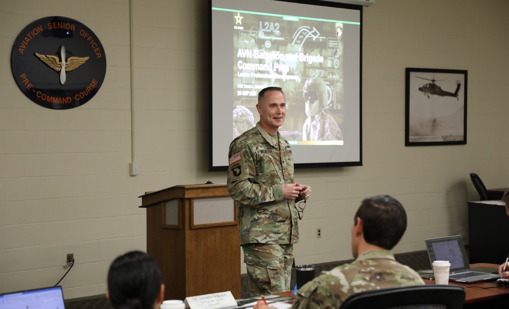 COL McIntosh speaks at PCC