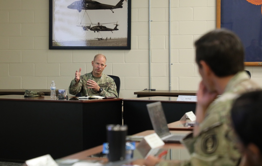 COL McIntosh speaks at PCC