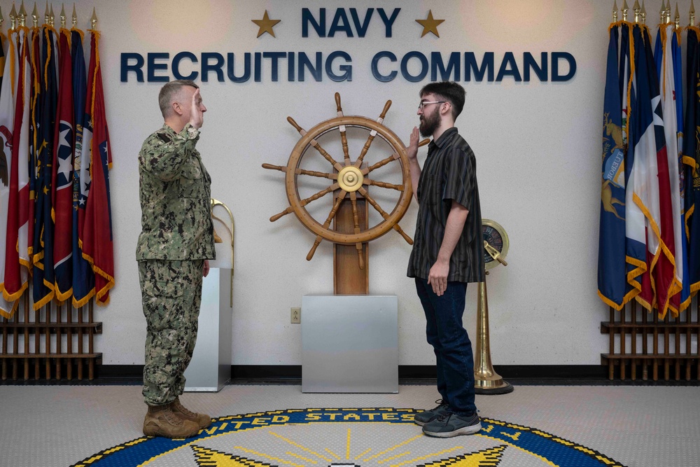 Navy Family Welcomes New Generation of Service as Sibling Joins the Ranks