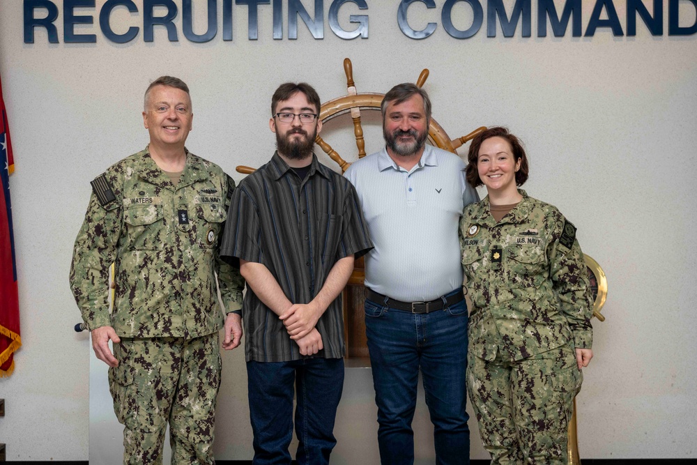 Navy Family Welcomes New Generation of Service as Sibling Joins the Ranks