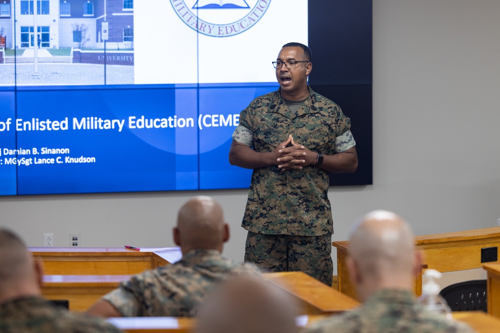 Staff Noncommissioned Officer Academy – Camp Lejeune hosts regional conference
