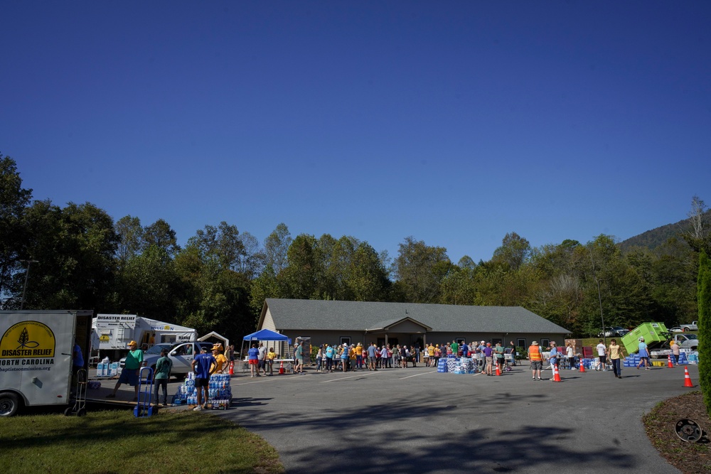 Hurricane Helene Relief Efforts: Baptists on Mission Provide Support in Marion, NC