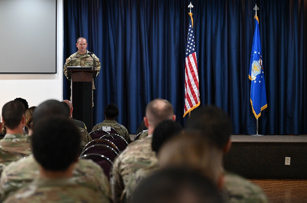 12th Combat Air Base Squadron activation ceremony