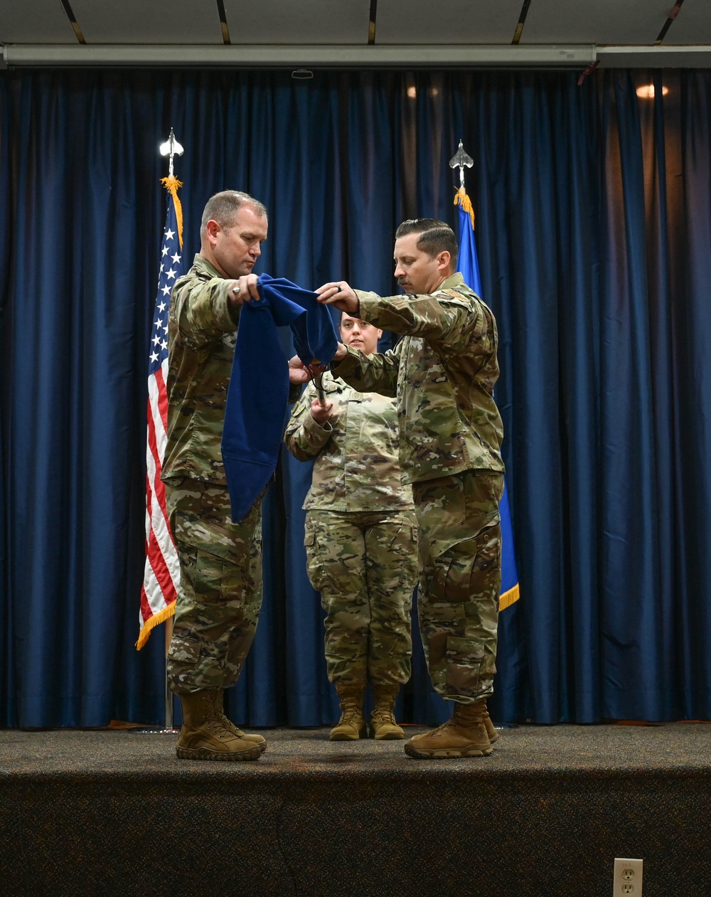 12th Combat Air Base Squadron activation ceremony