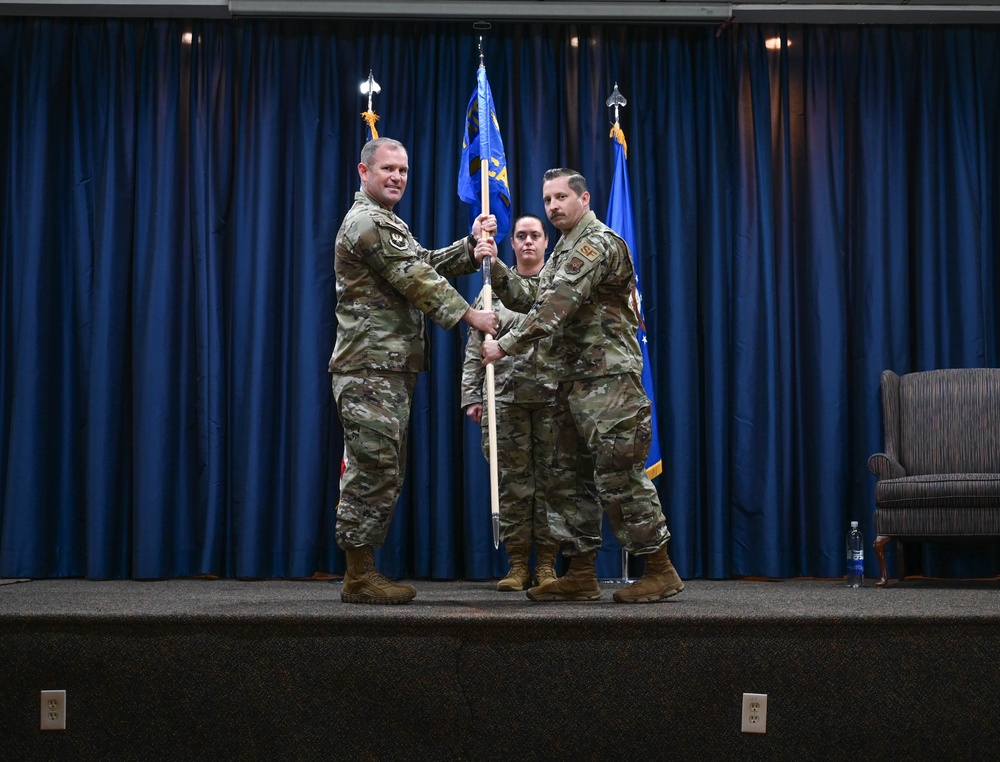 12th Combat Air Base Squadron activation ceremony