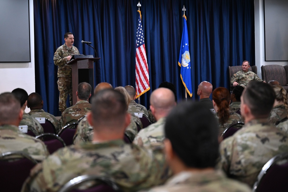 12th Combat Air Base Squadron activation ceremony