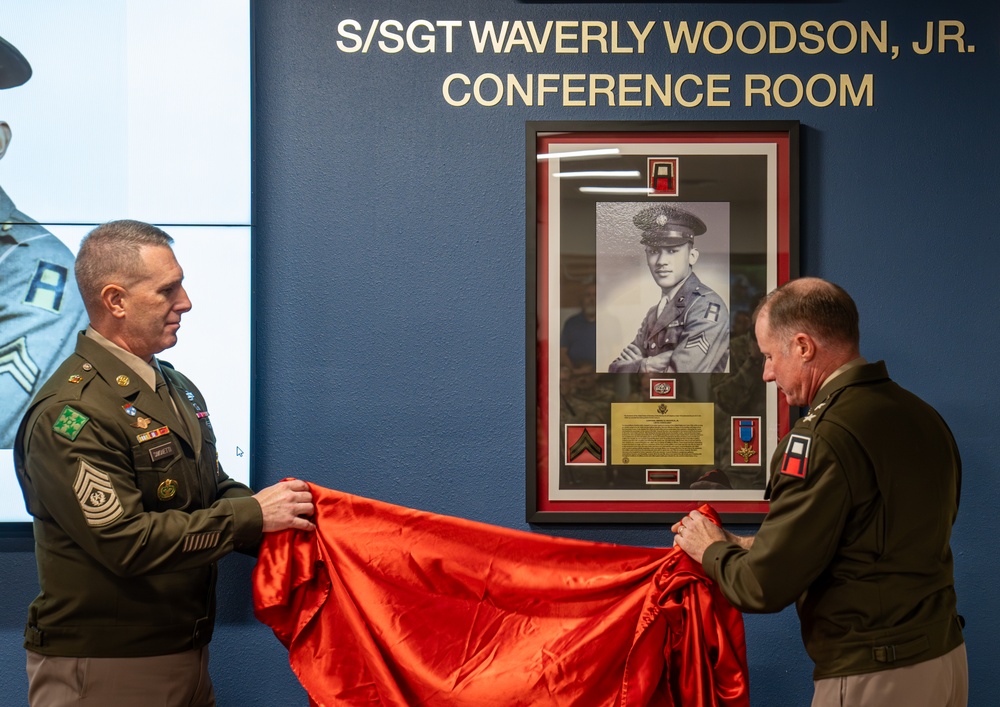 First Army Division West Dedicates Room to Distinguished Service Cross Recipient