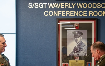 First Army Division West Dedicates Room to Distinguished Service Cross Recipient