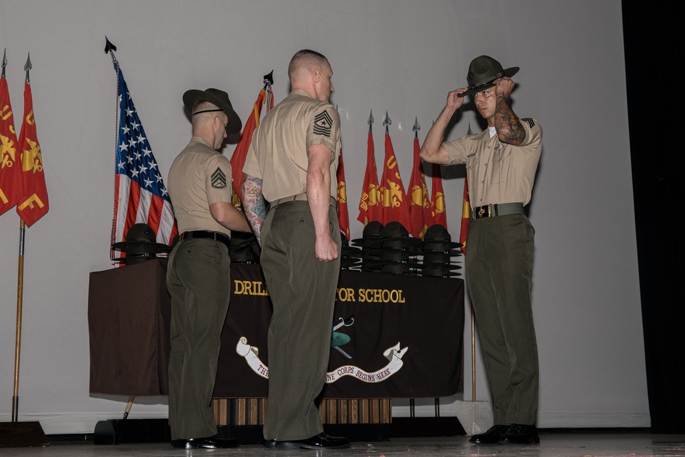 Drill Instructor School 4-24 Graduation