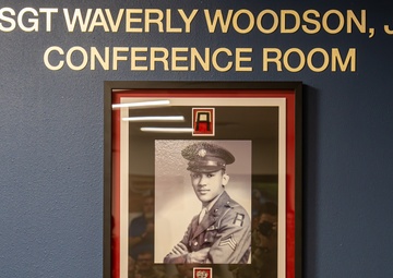 S/Sgt Waverly Woodson Conference Room Dedication