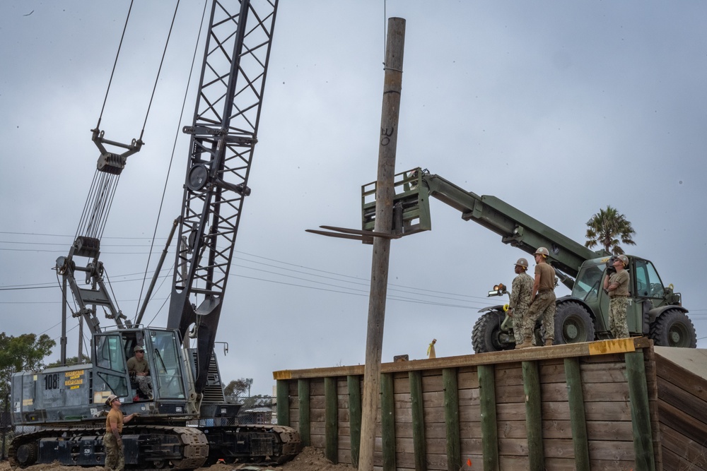 NMCB-3 Port Damage Repair Training