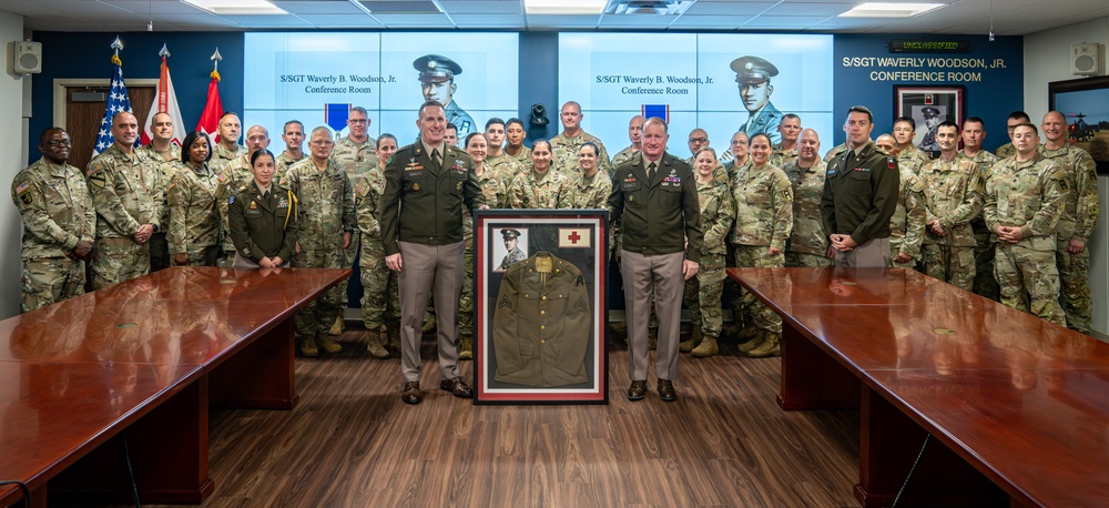 S/Sgt Waverly Woodson Conference Room Dedication