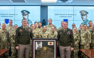 S/Sgt Waverly Woodson Conference Room Dedication