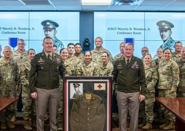S/Sgt Waverly Woodson Conference Room Dedication