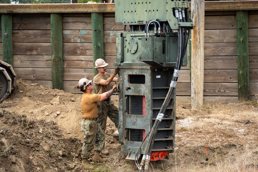 NMCB-3 Port Damage Repair Training