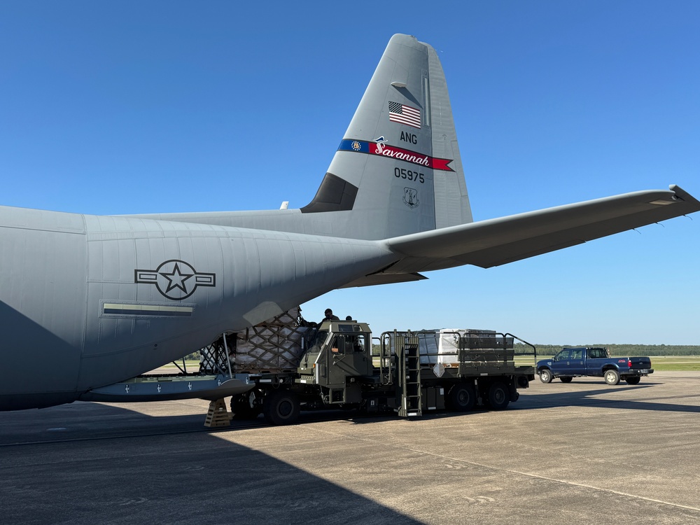 Arkansas National Guard Supplies MREs for Hurricane Helene Recovery Support