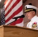 USS Ronald Reagan (CVN 76) hosts a change of command ceremony