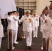 USS Ronald Reagan (CVN 76) hosts a change of command ceremony