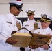 USS Ronald Reagan (CVN 76) hosts a change of command ceremony