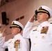 USS Ronald Reagan (CVN 76) hosts a change of command ceremony