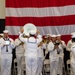 USS Ronald Reagan (CVN 76) hosts a change of command ceremony