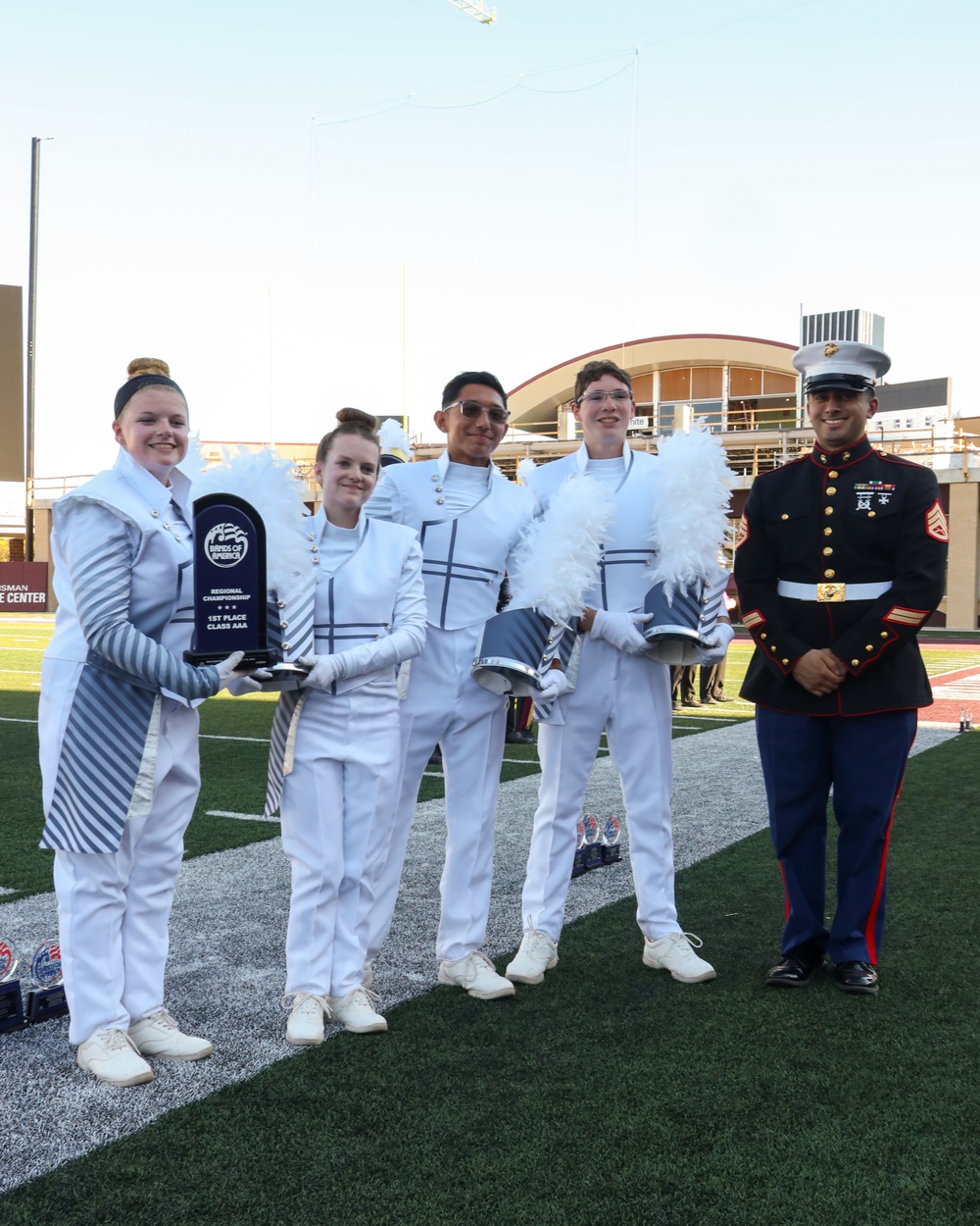 RS Austin attends Bands of America San Marcos Regional Championship