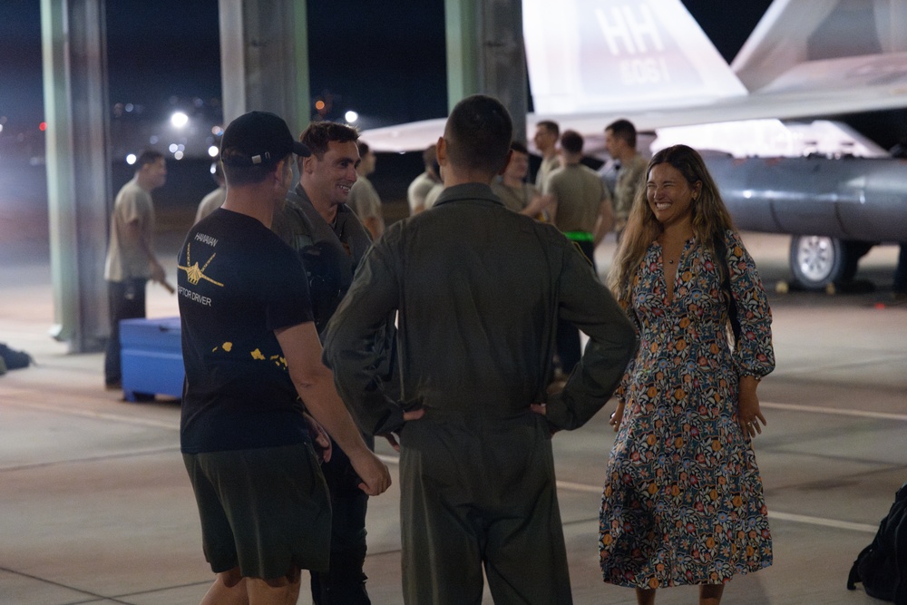 Team Hickam personnel returns from Kadena Air Force Base deployment