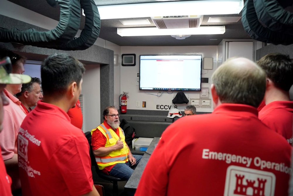 Wastewater teams are on the ground