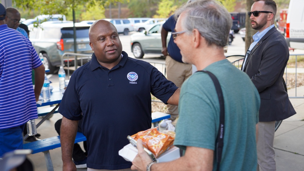 Vice President Harris and Government Officials Provide Meals to Hurricane Helene Survivors in Augusta, GA