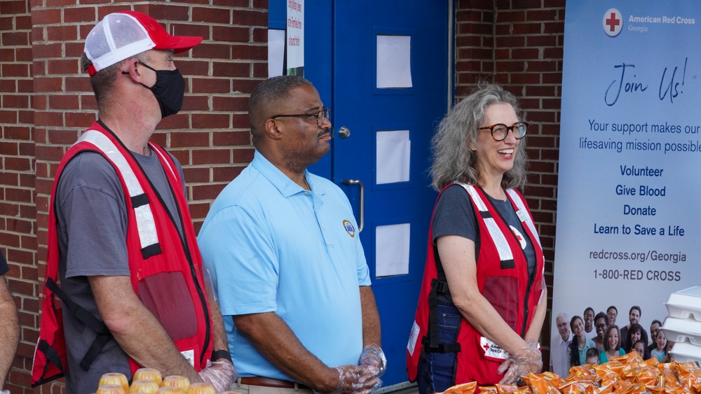 Vice President Harris and Government Officials Provide Meals to Hurricane Helene Survivors in Augusta, GA